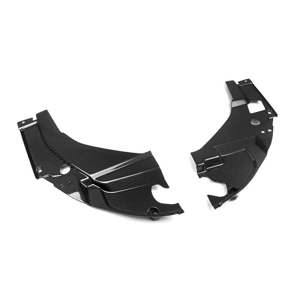 SooQoo BMW M2 G87 Engine Bay Trim Set In Gloss Carbon Fibre