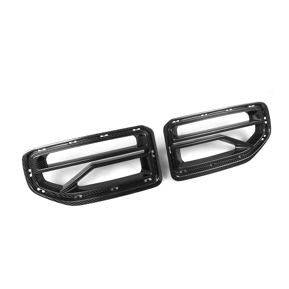 SooQoo BMW G87 M2 SQ-V Carbon Fibre Front Grilles