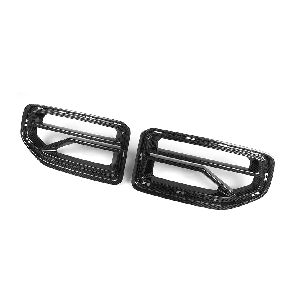 SooQoo BMW G87 M2 SQ-V Carbon Fibre Front Grilles