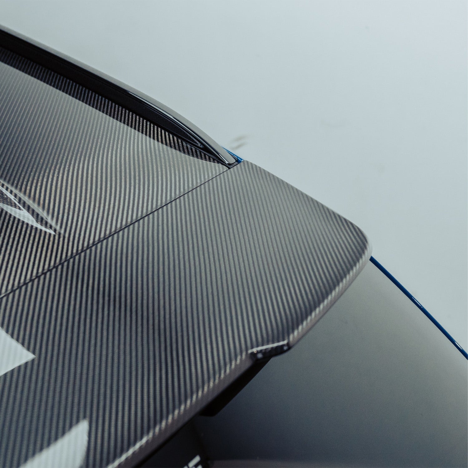 BMW G81 M3 Touring Carbon Fibre Rear Roof Spoiler By SooQoo