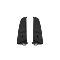 SooQoo BMW G45 X3 Rear Bumper Inserts In Gloss Carbon Fibre