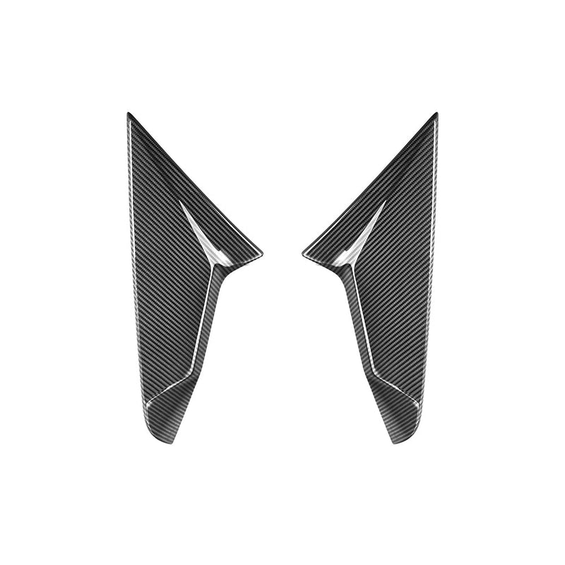 SooQoo BMW G45 X3 Rear Window Fins In Gloss Carbon Fibre