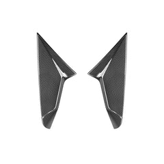 SooQoo BMW G45 X3 Rear Window Fins In Gloss Carbon Fibre