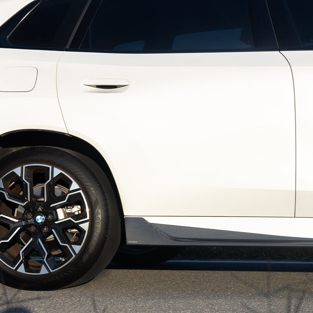 SooQoo BMW G45 X3 Side Skirts In Gloss Carbon Fibre
