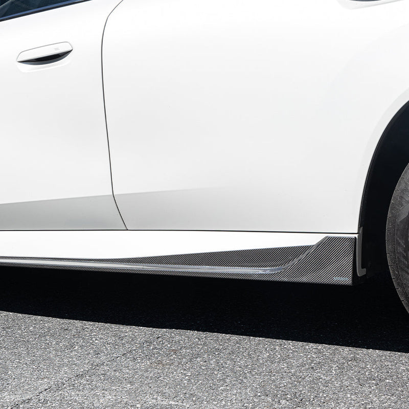 SooQoo BMW G45 X3 Side Skirts In Gloss Carbon Fibre