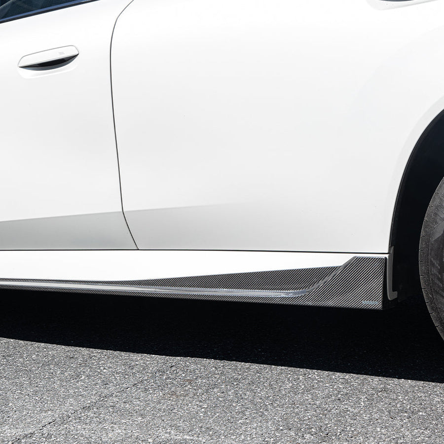 SooQoo BMW G45 X3 Side Skirts In Gloss Carbon Fibre