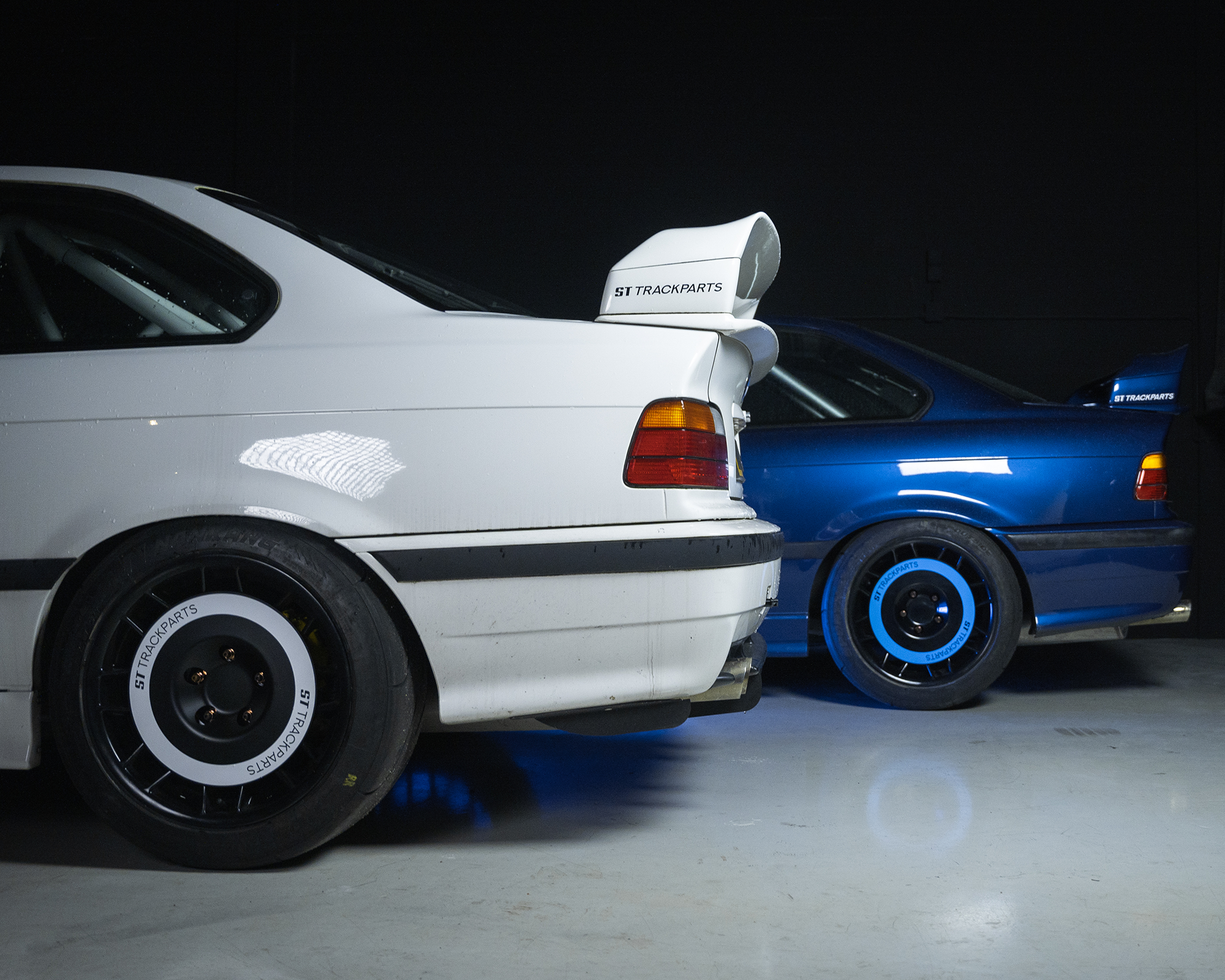 ST Trackparts AeroDiscs for 17" Protrack ONE / Motec Nitro / APEX ARC-8 / APEX ML-10RT BMW E36/E46