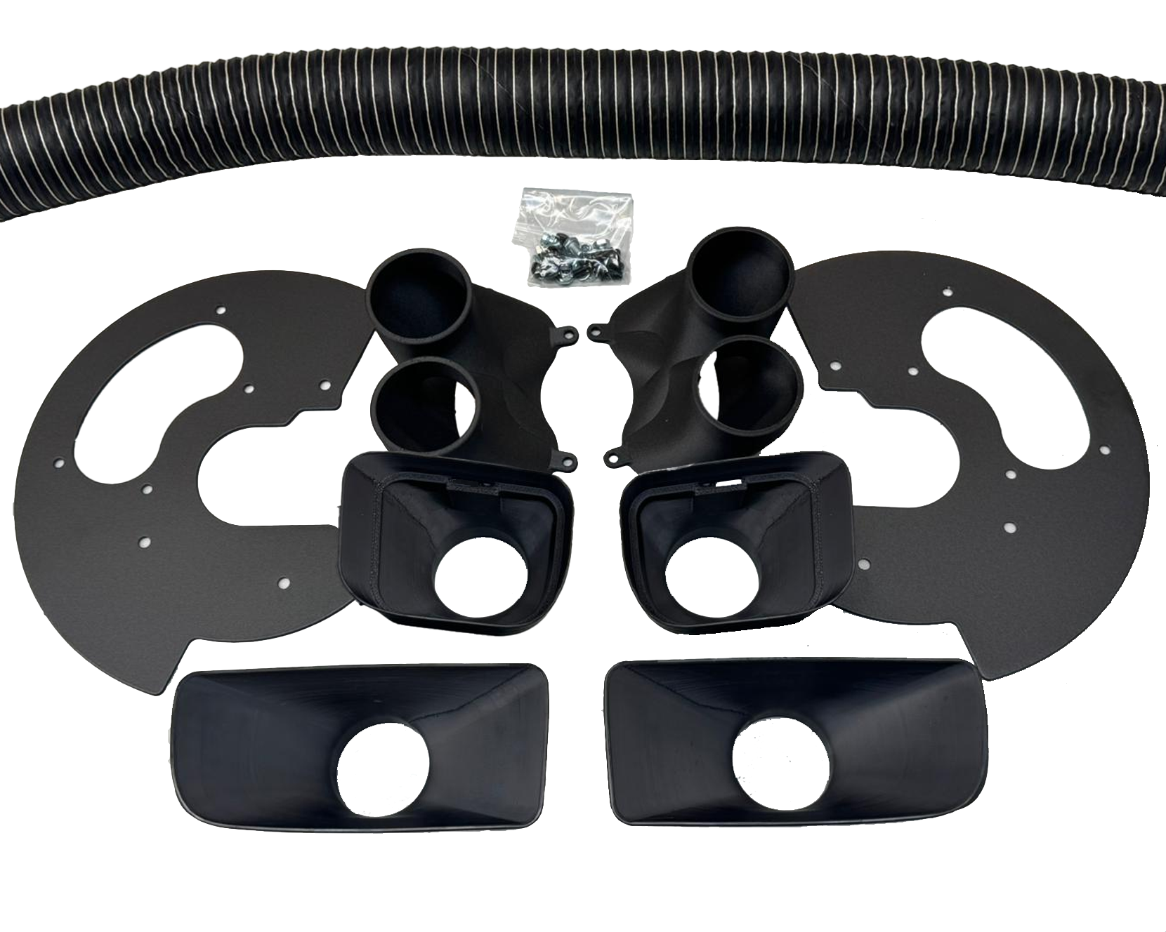 ST Trackparts BMW E36 Brake Cooling Kit (Double Duct)