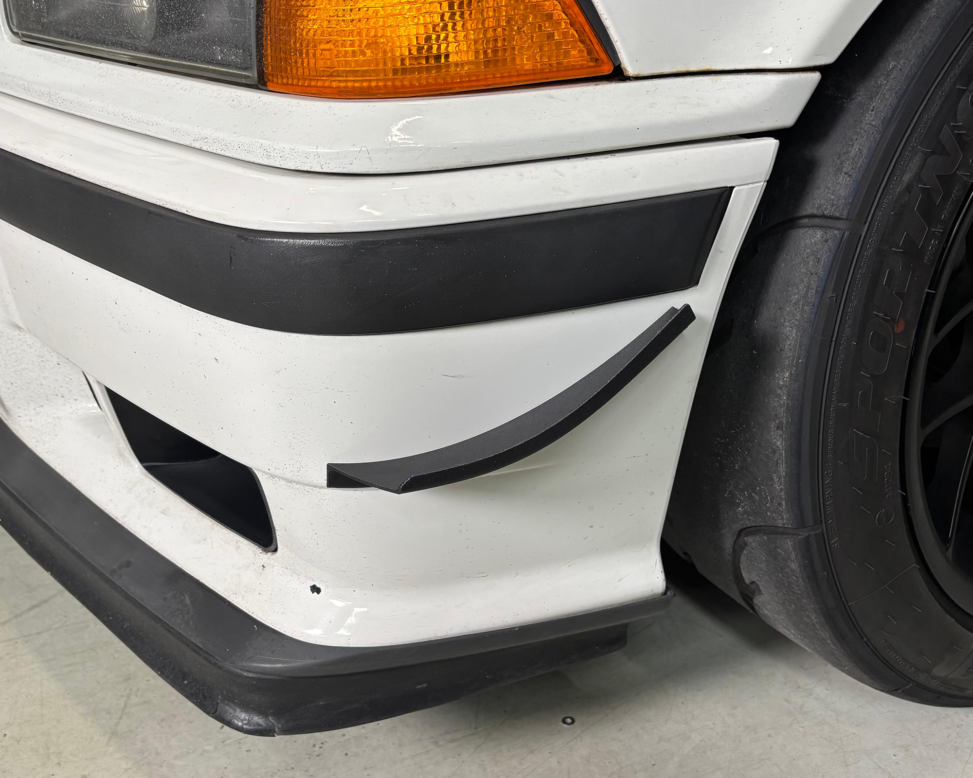 ST Trackparts BMW E36 Canards / Dive Planes (Clubsport)