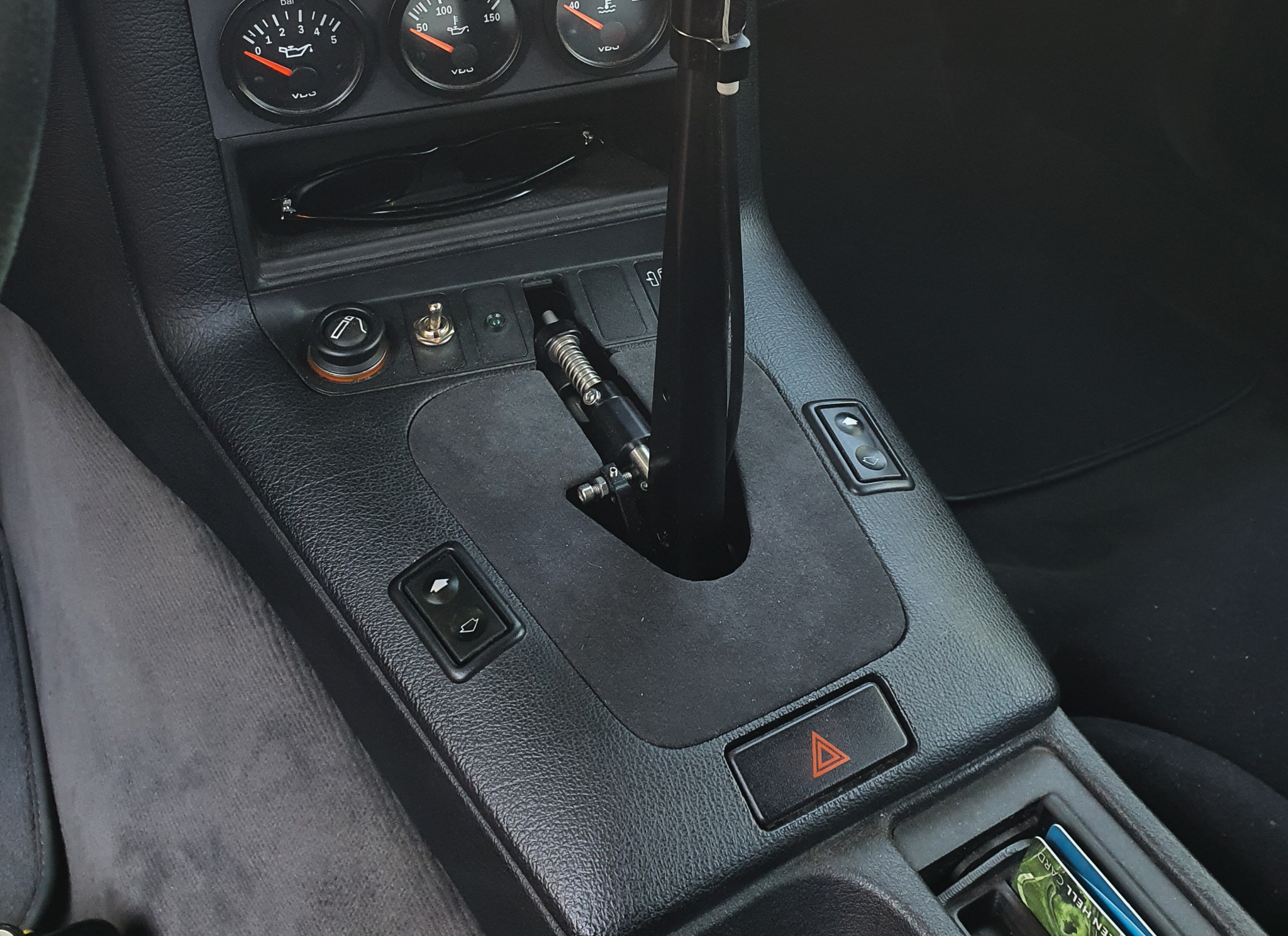 ST Trackparts BMW E36 Coolerworx Shifter Cover Alcantara