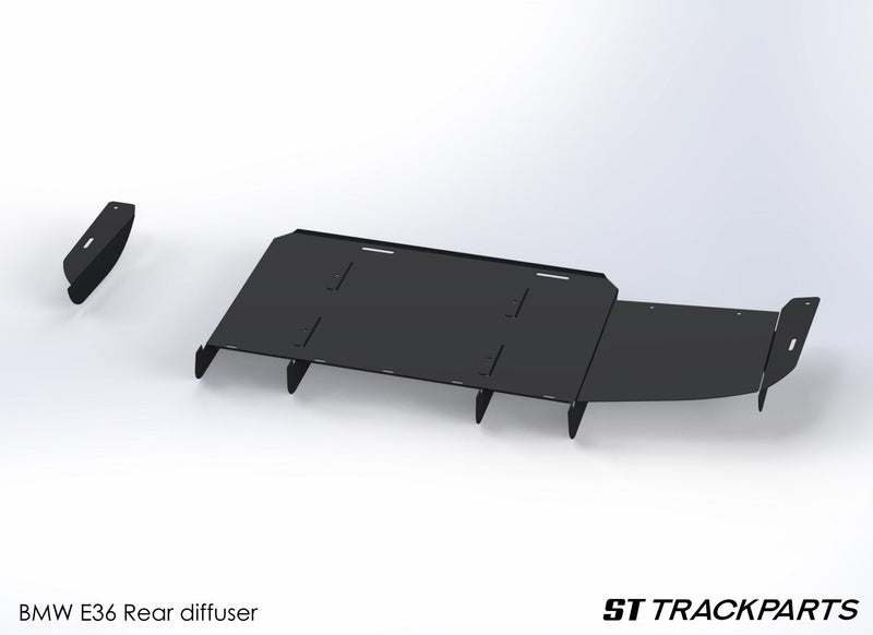 ST Trackparts BMW E36 Diffuser Flat Floor