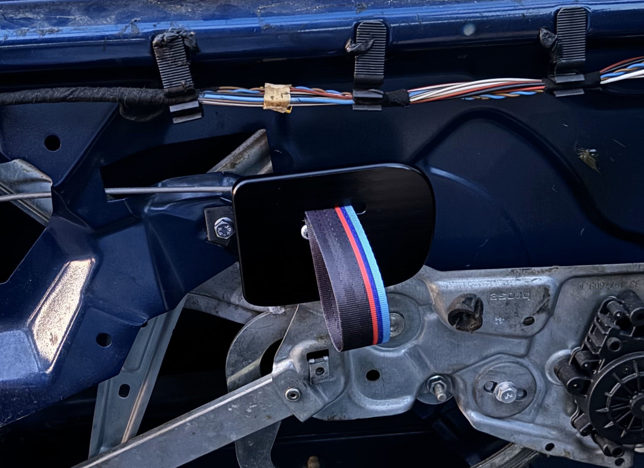 ST Trackparts BMW E36 Door Pull Strap Conversion Kit