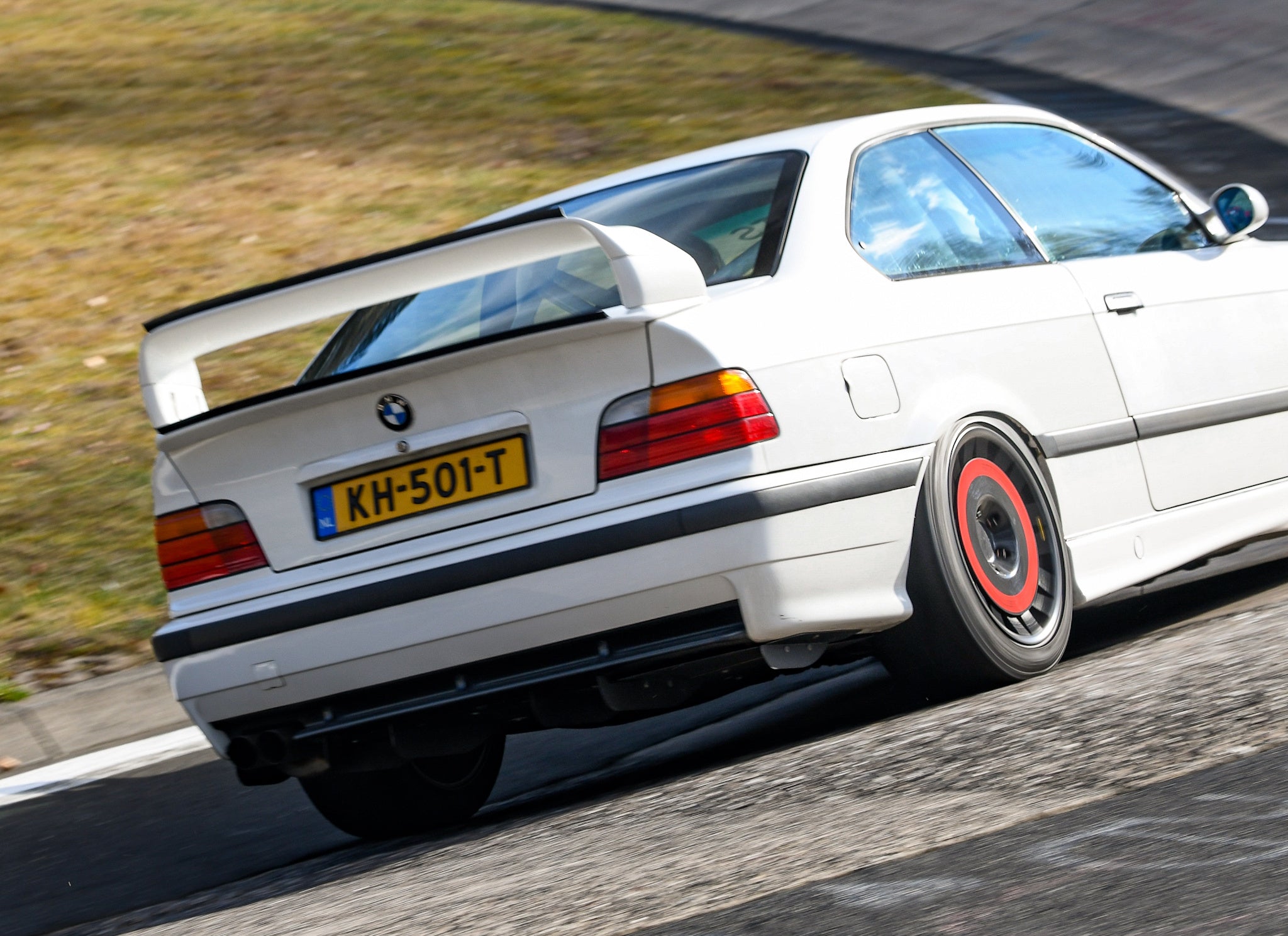 ST Trackparts BMW E36 M3 GT/LTW Wing Gurney Flap Wickerbill Set