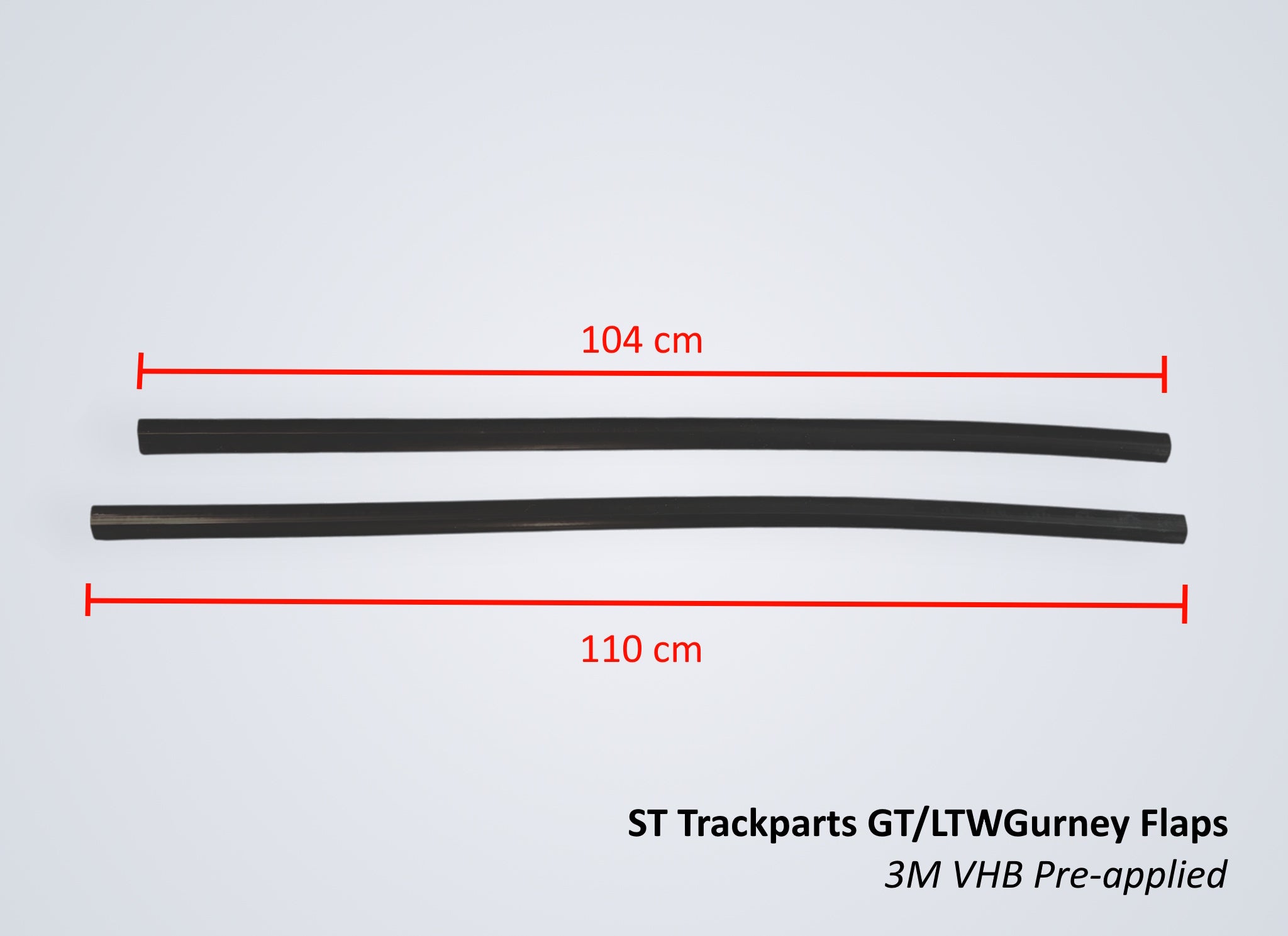 ST Trackparts BMW E36 M3 GT/LTW Wing Gurney Flap Wickerbill Set