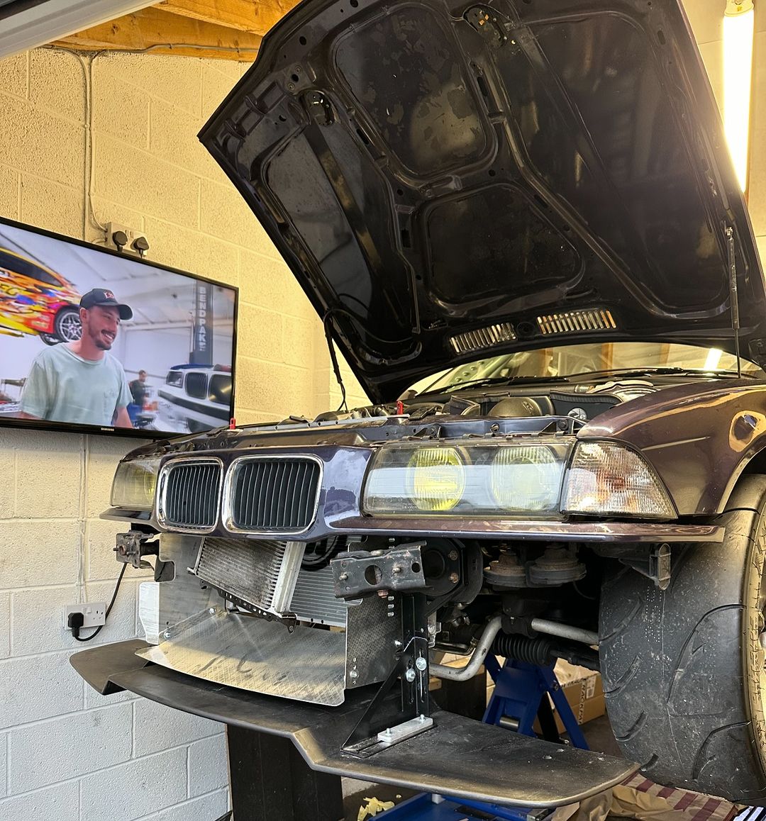 ST Trackparts BMW E36 Radiator Shroud