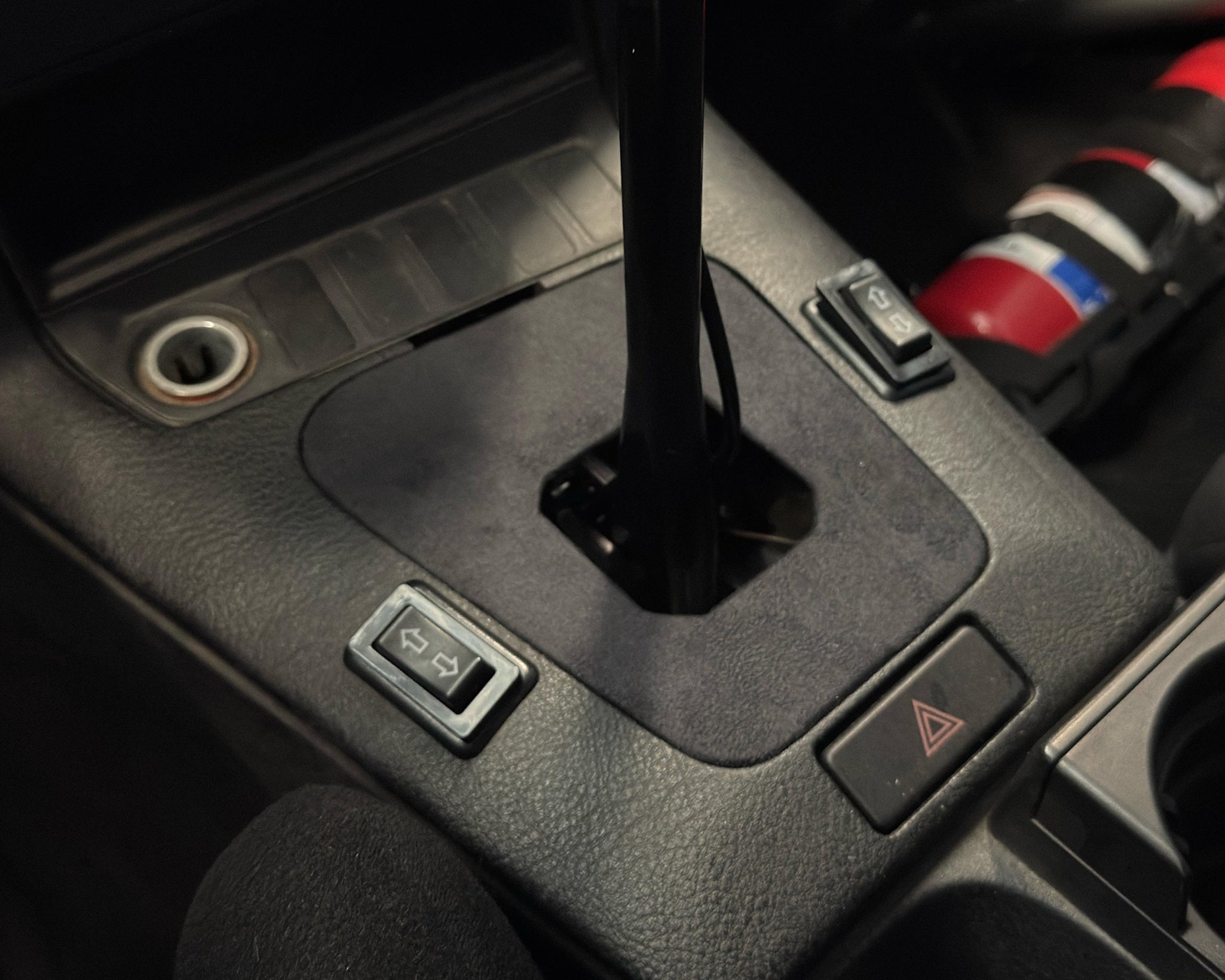 ST Trackparts BMW E36 ST-Trackparts Shifter Cover Alcantara