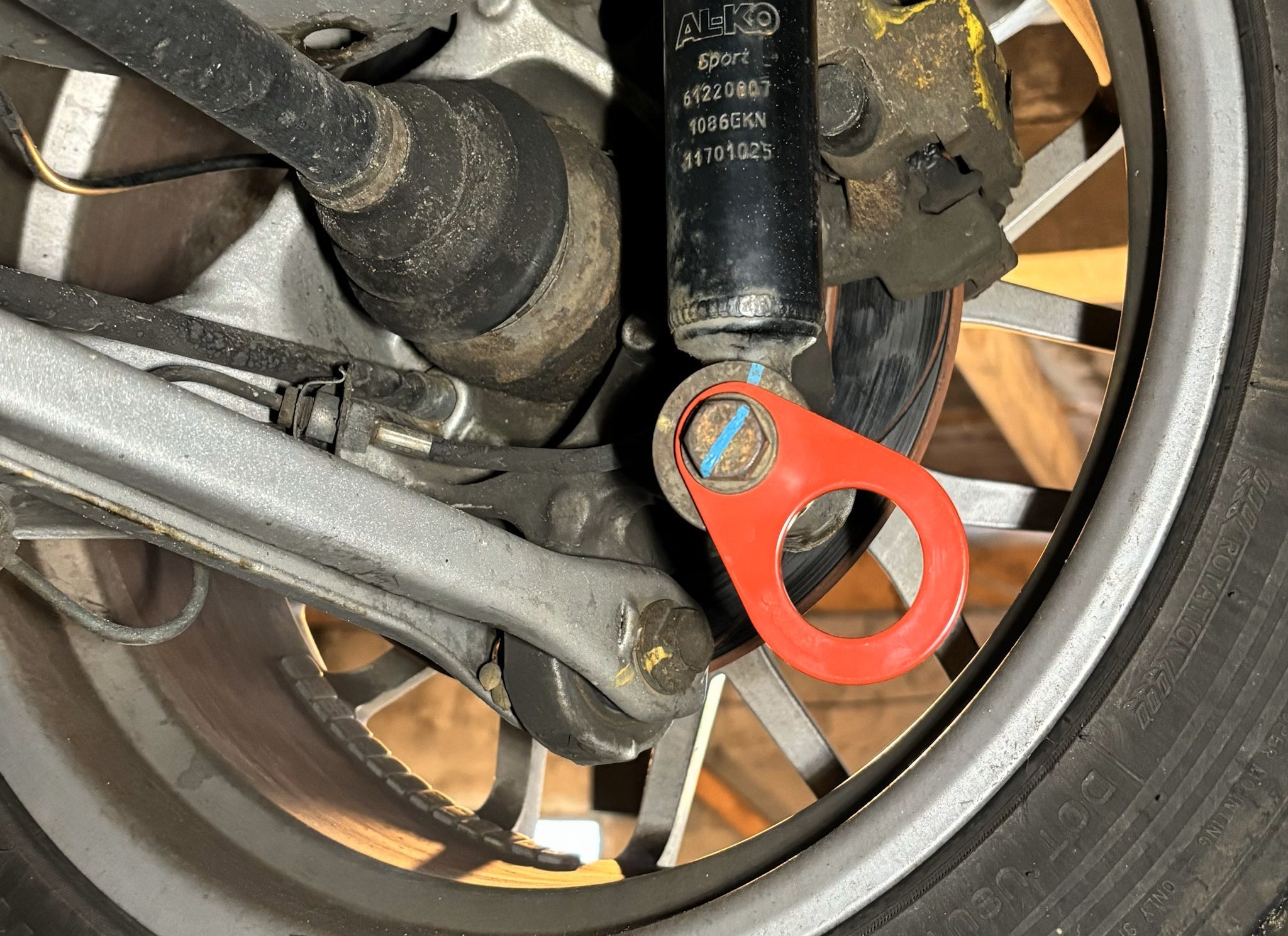 ST Trackparts BMW E36 Tie-Down Brackets Hooks