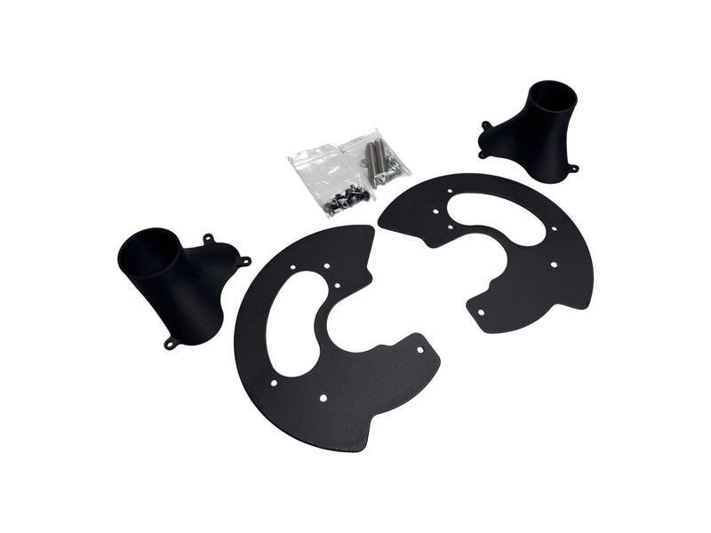 ST Trackparts BMW E46 Brake Cooling Plates (High Flow)