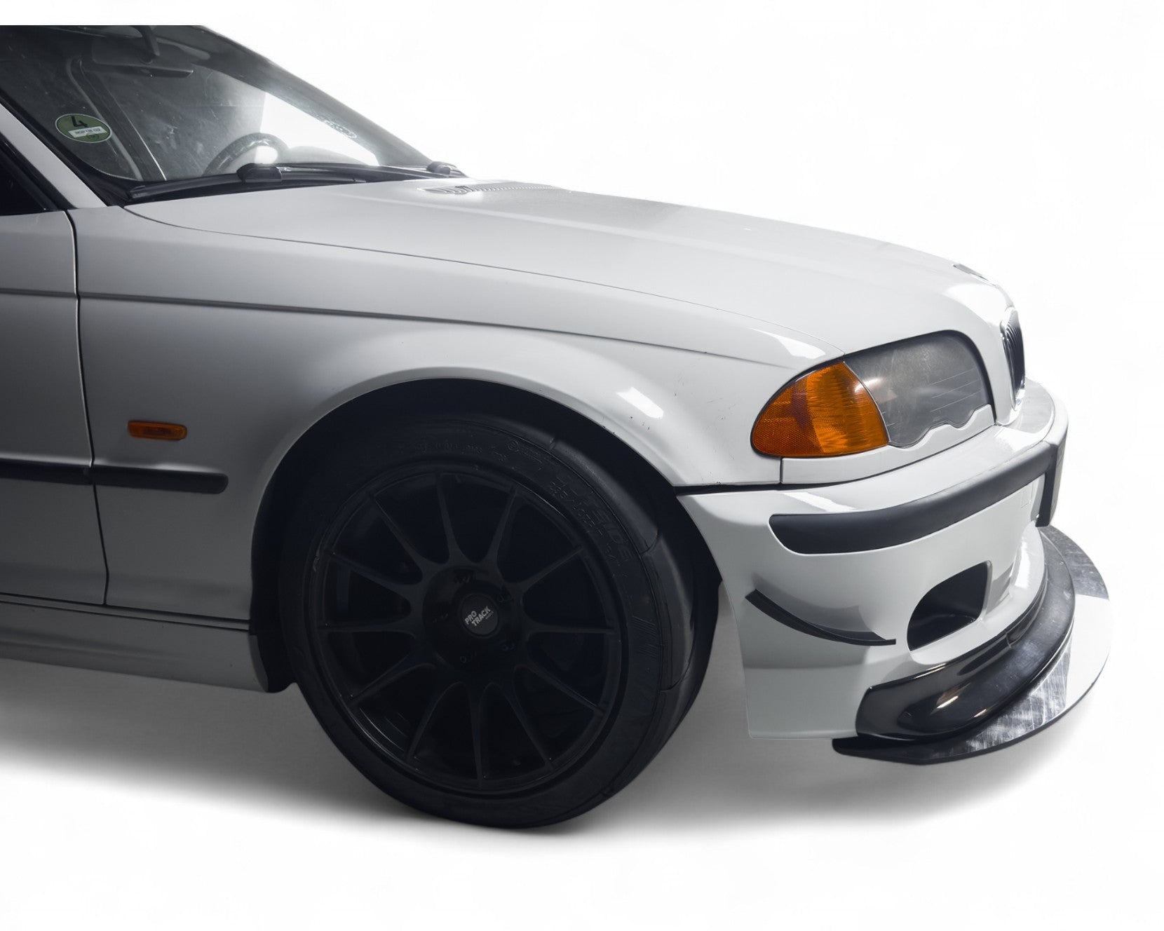 ST Trackparts BMW E46 Canards / Dive Planes - MTech 2