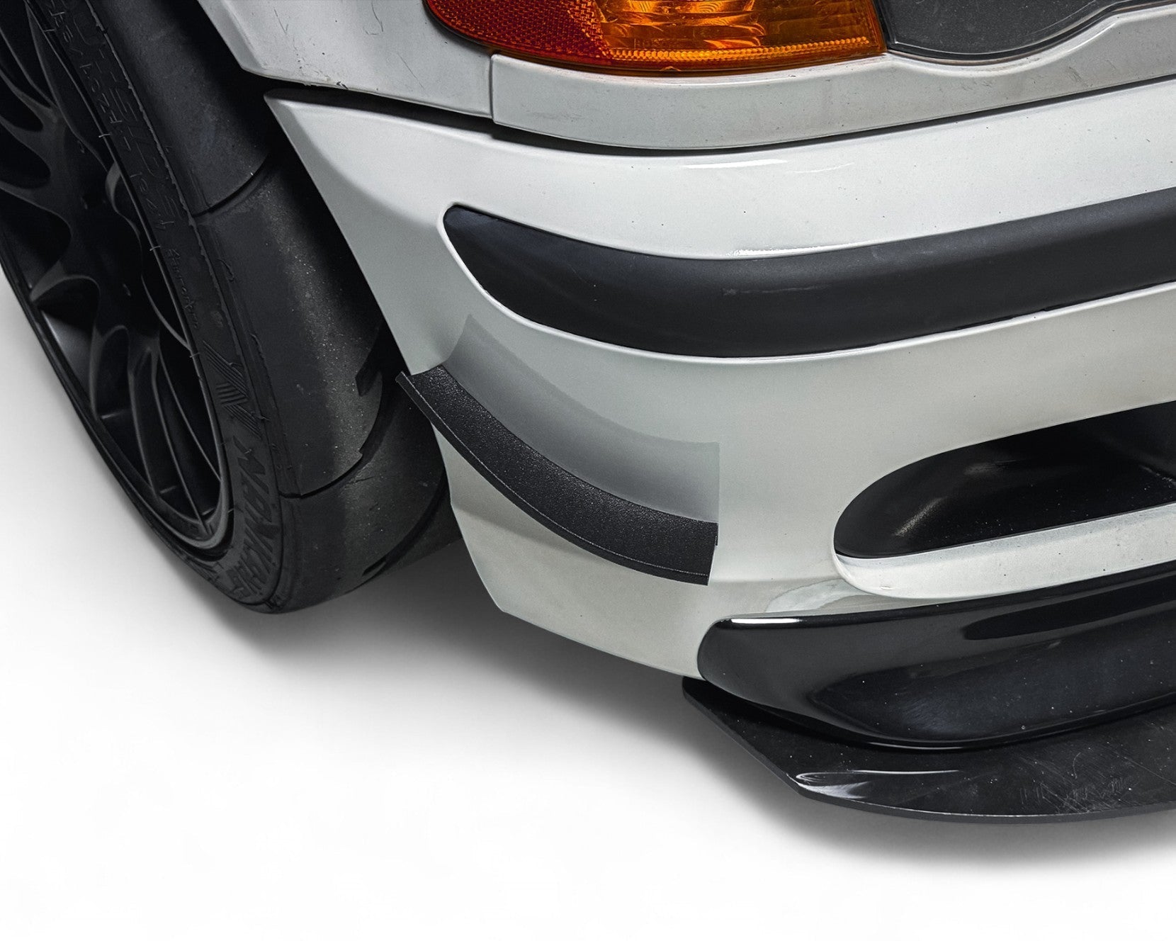 ST Trackparts BMW E46 Canards / Dive Planes - MTech 2