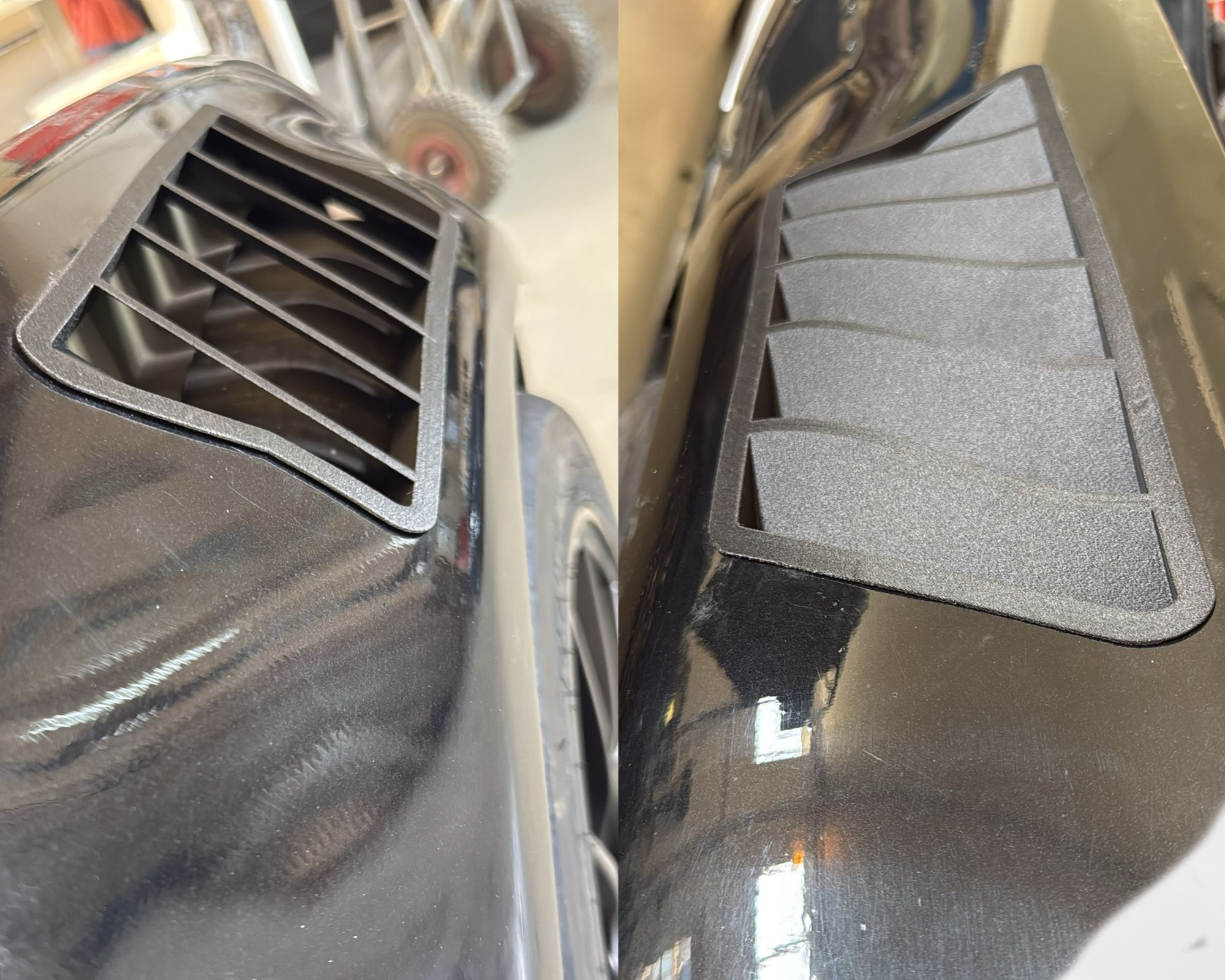 ST Trackparts BMW E46 Fender Louvres Vents (Compact)