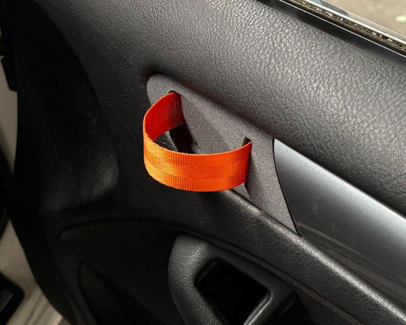 ST Trackparts BMW E46 Sedan Door Pull Strap Conversion Kit