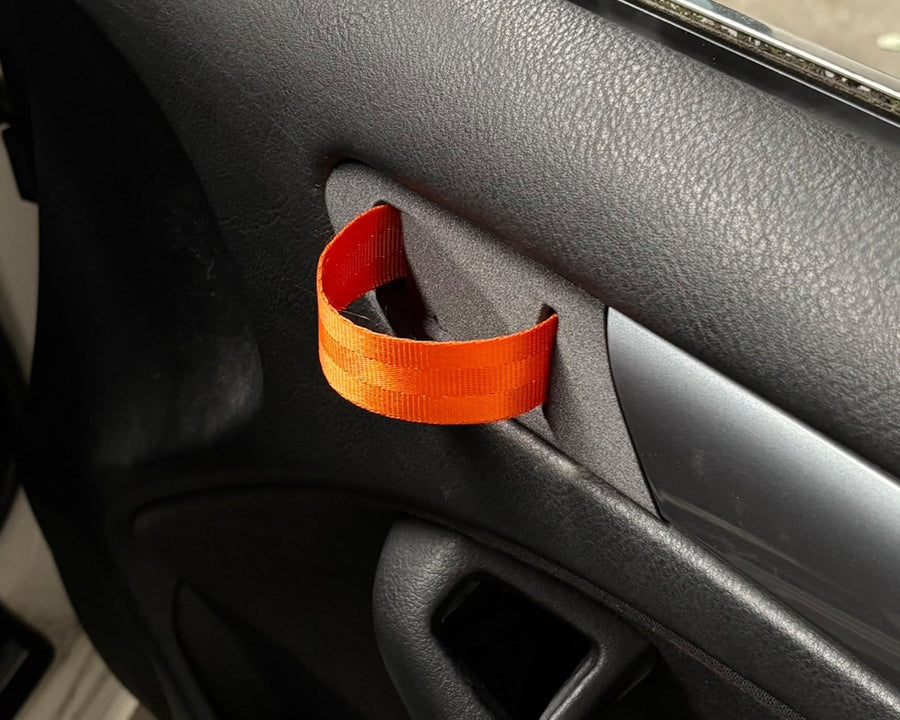 ST Trackparts BMW E46 Sedan Door Pull Strap Conversion Kit