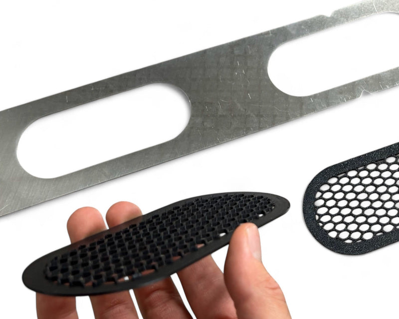 ST Trackparts BMW E46/E9X/F8X/G8X Universal Speedholes Stencil and Mesh 50mm