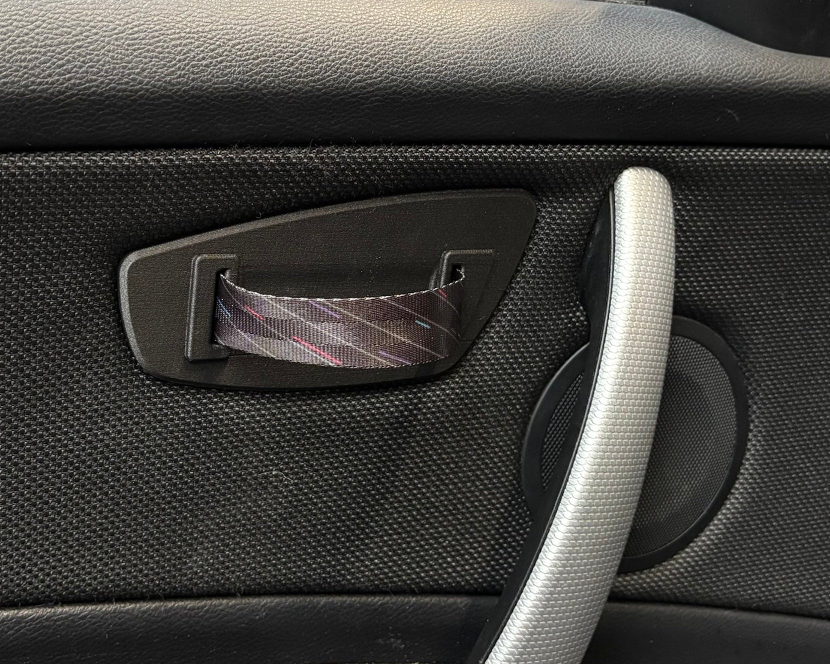 ST Trackparts BMW E82 1-Series Door Pull Strap Conversion Kit