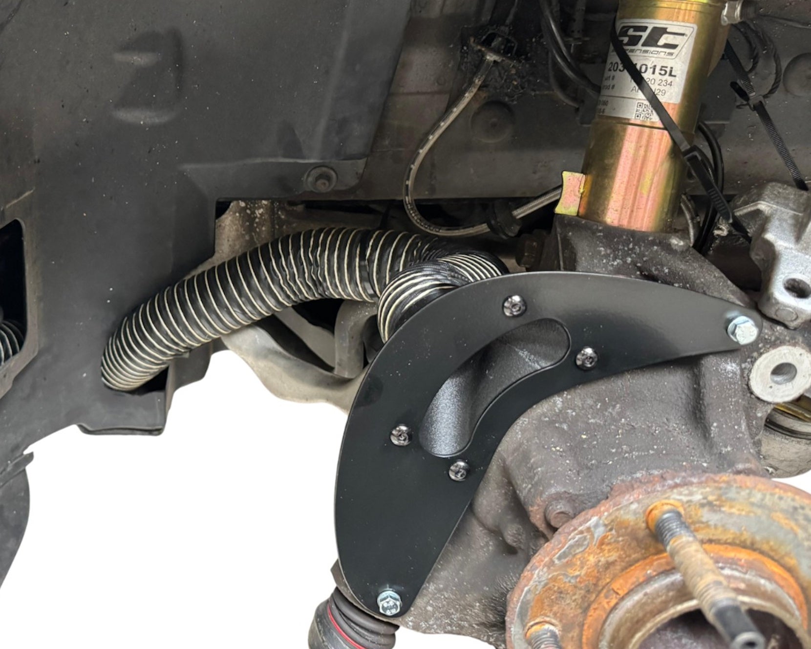 ST Trackparts BMW E87 Brake Cooling Kit (OEM-Style)