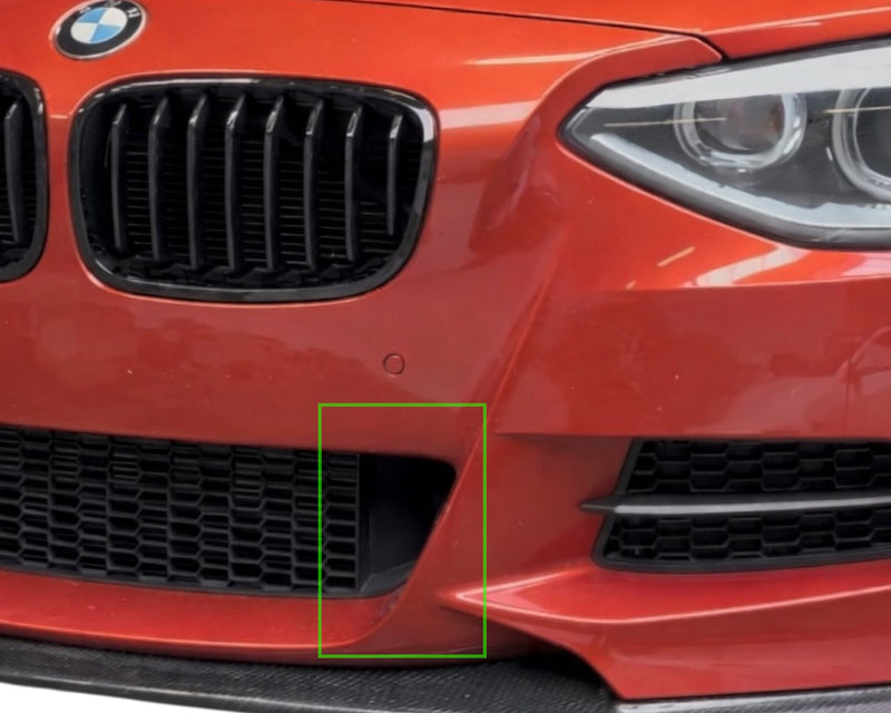 ST Trackparts BMW F20 F21 Brake Duct OEM-Style