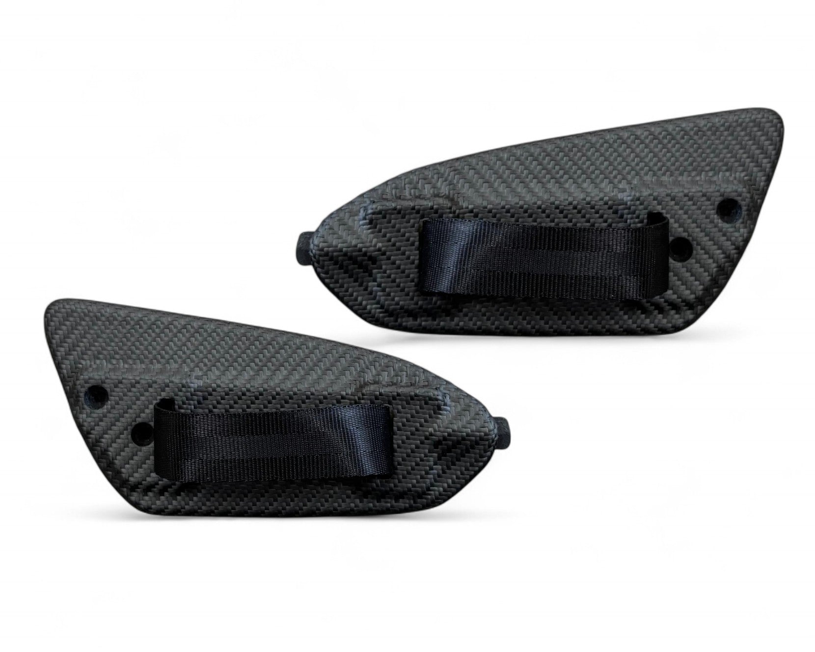 ST Trackparts BMW M2 F87 F20/F21/F22 Carbon Fiber Door Pull Strap Conversion Kit