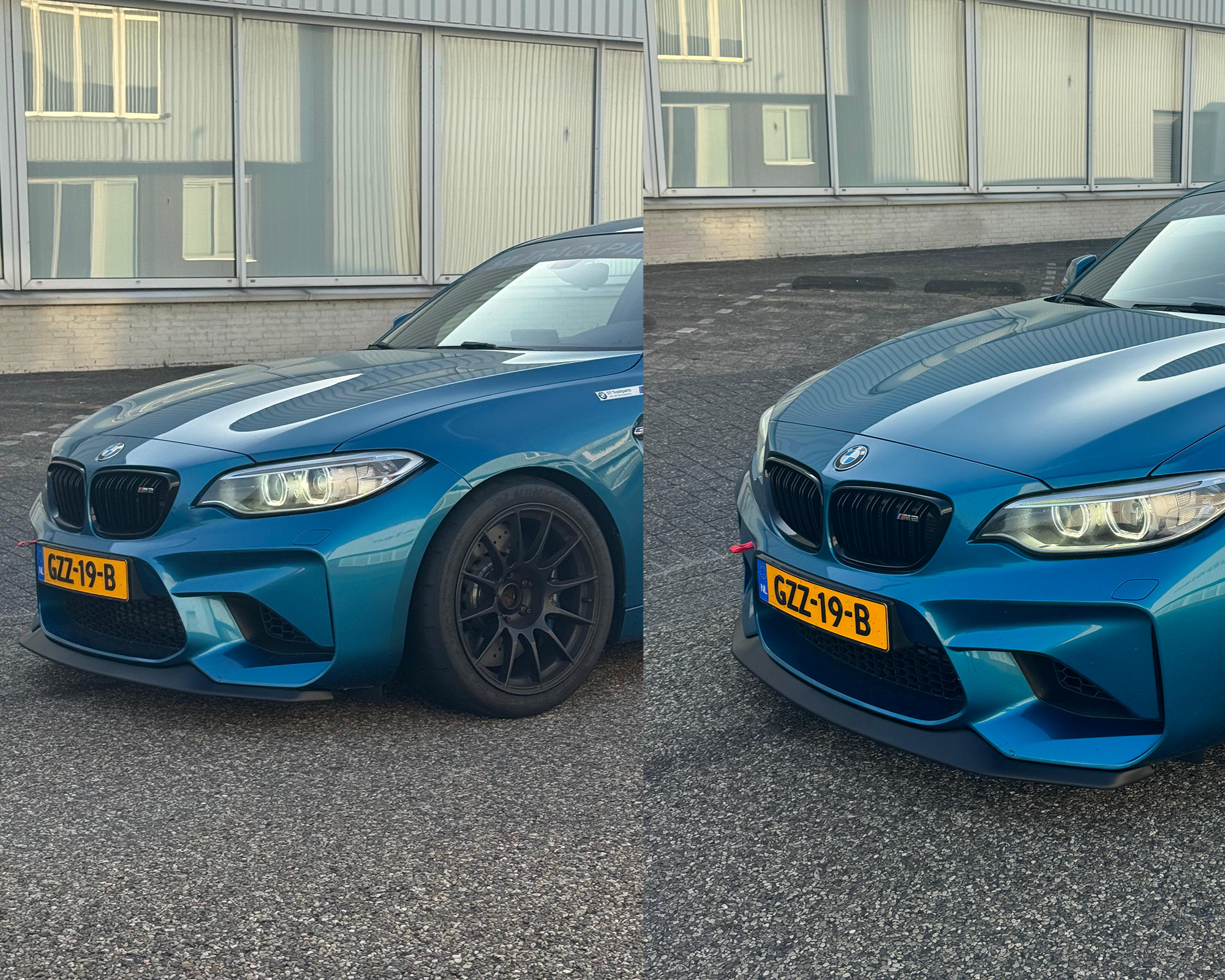 ST Trackparts BMW M2 F87 Front Lip