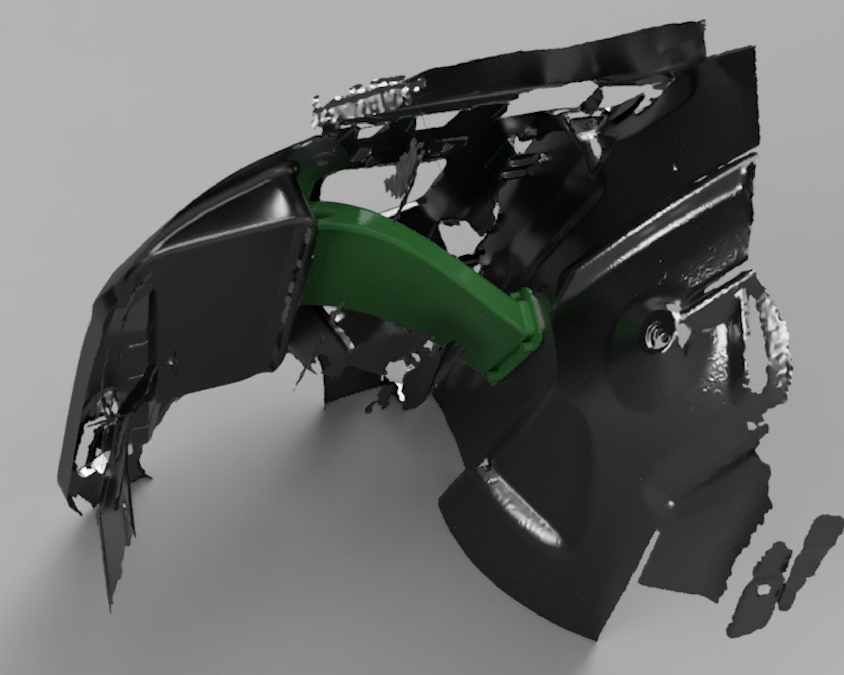 ST Trackparts BMW M2 F87 Reflector Delete Ducts Kit & Wheel Well Vents