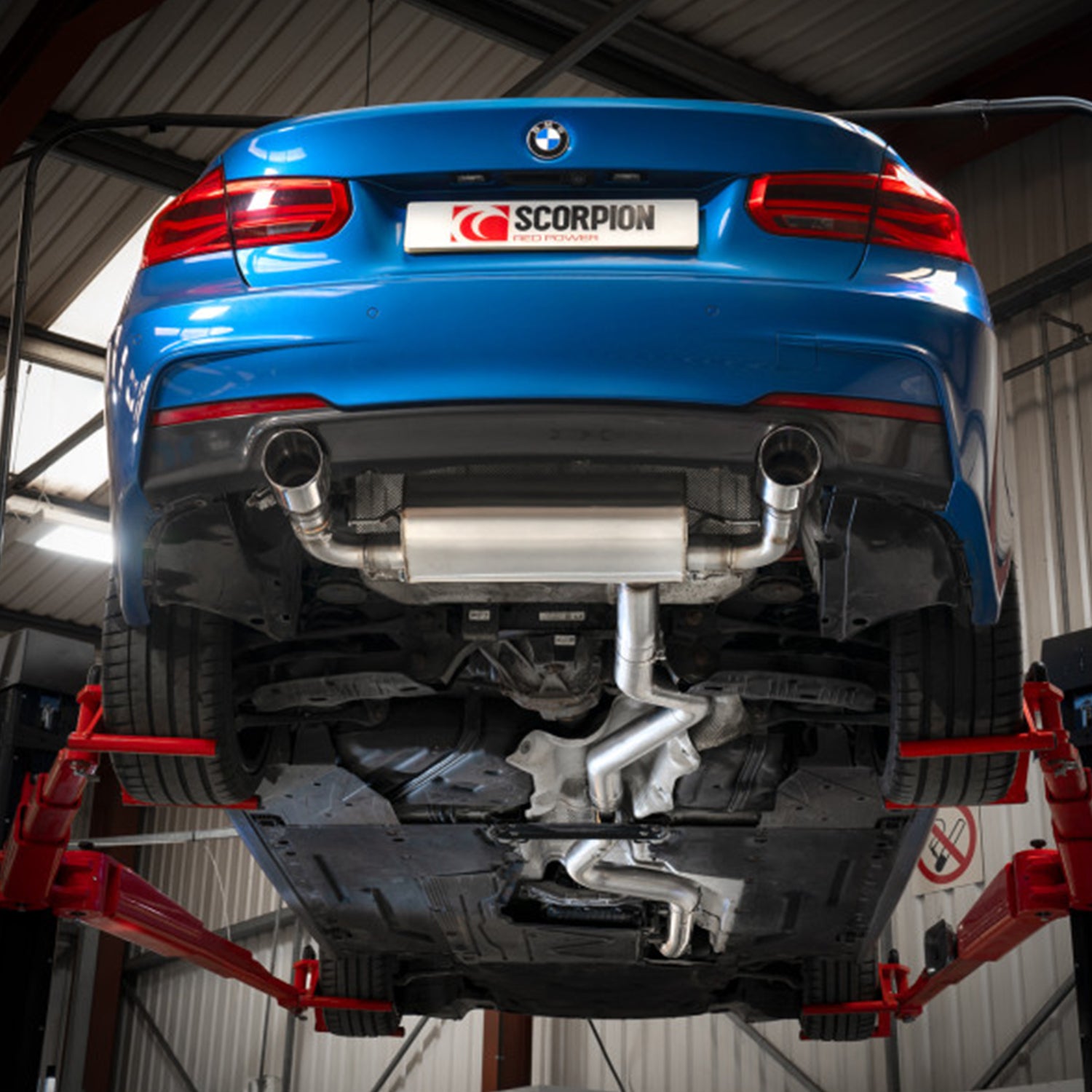 Scorpion BMW F3X 340i & 440i Non Resonated Cat Back Exhaust