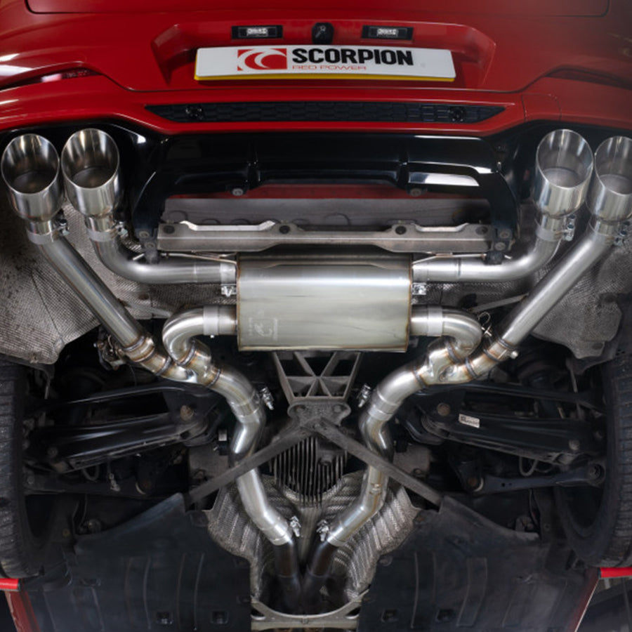 Scorpion BMW F98 X4M Pre-LCI GPF Back Exhaust System (2019-2021 incl Competition)