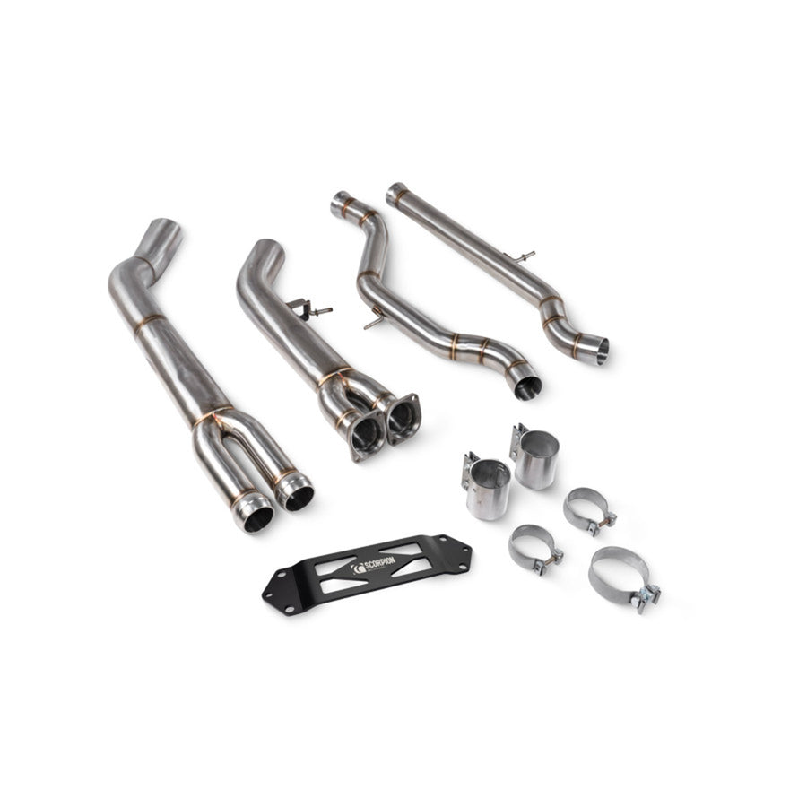 Scorpion BMW F80 M3 & F82/F83 M4 Non-GPF Exhaust Single Midpipe