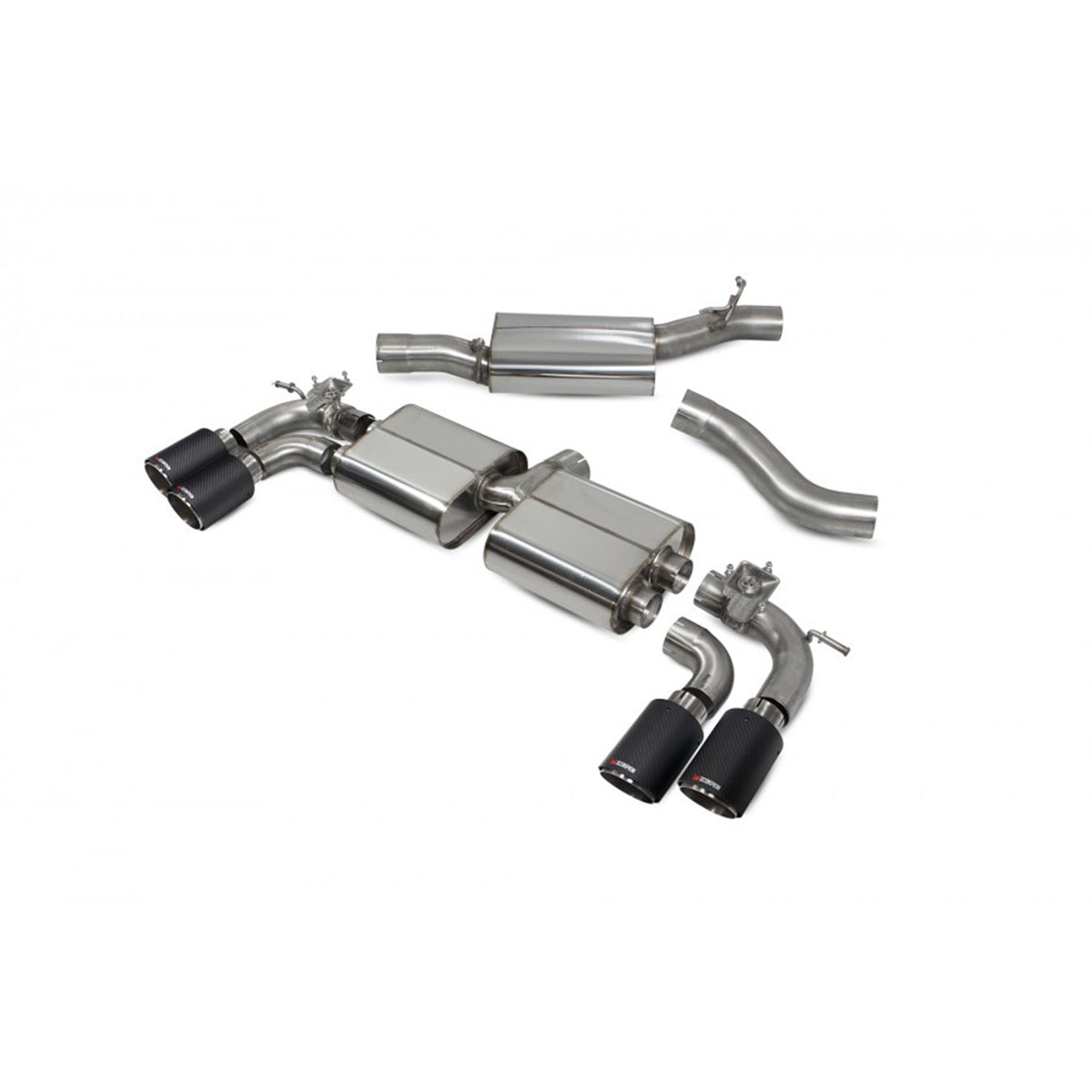 Scorpion Volkswagen Golf R Mk8 OPF Back Exhaust System