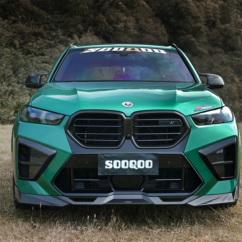 SooQoo BMW F95 X5M LCI Carbon Fibre Front Ducts