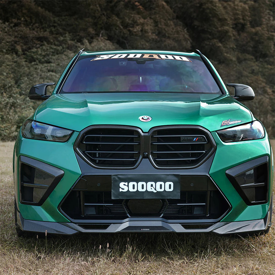 SooQoo BMW F95 X5M LCI Carbon Fibre Front Ducts