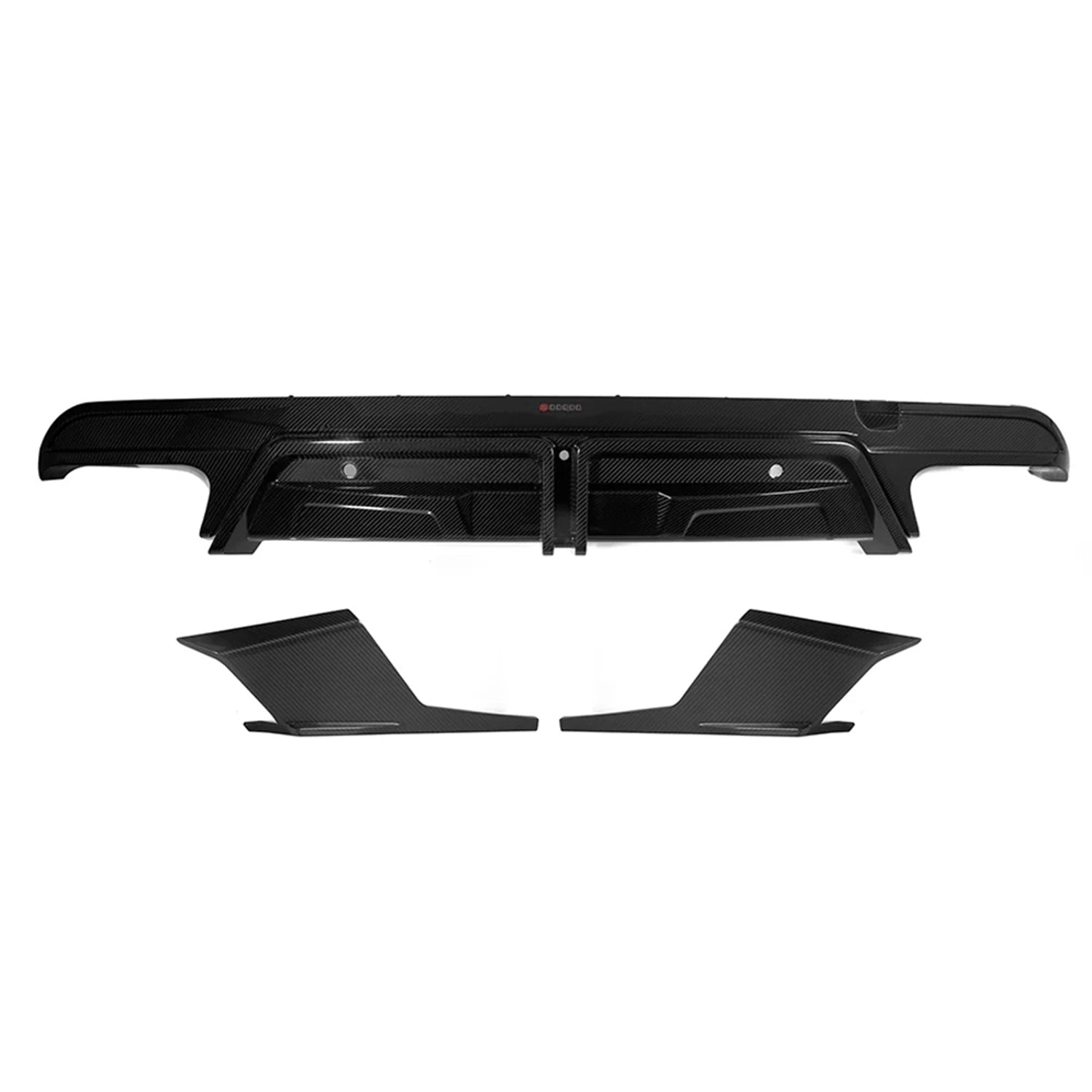 SooQoo BMW F95 X5M LCI Carbon Fibre Rear Diffuser