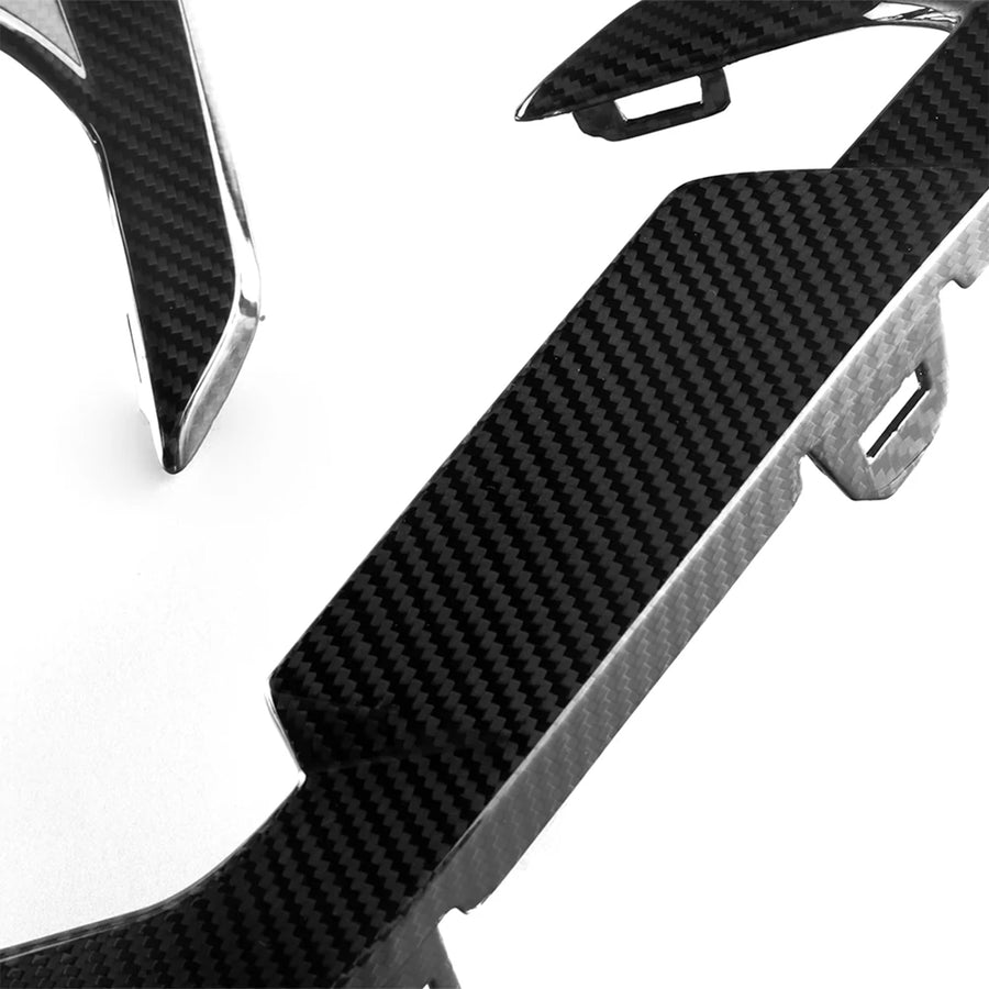 BMW F96 X6M LCI Gloss Carbon Fibre Fender Trims By SooQoo