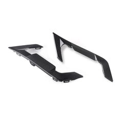 SooQoo BMW F96 X6M LCI Side Fender Trims In Gloss Carbon Fibre