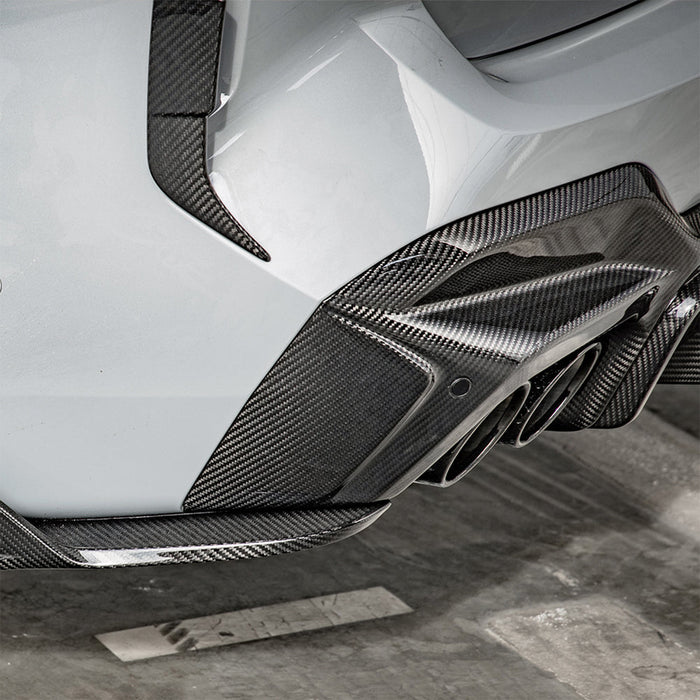 Bmw F97 Rear BMW F97 X3M LCI Carbon Fibre SQ Rear Diffuser | SooQoo