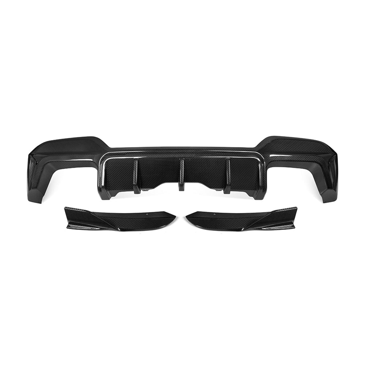 BMW F97 X3M Carbon Fibre SQ Rear Diffuser By SooQoo