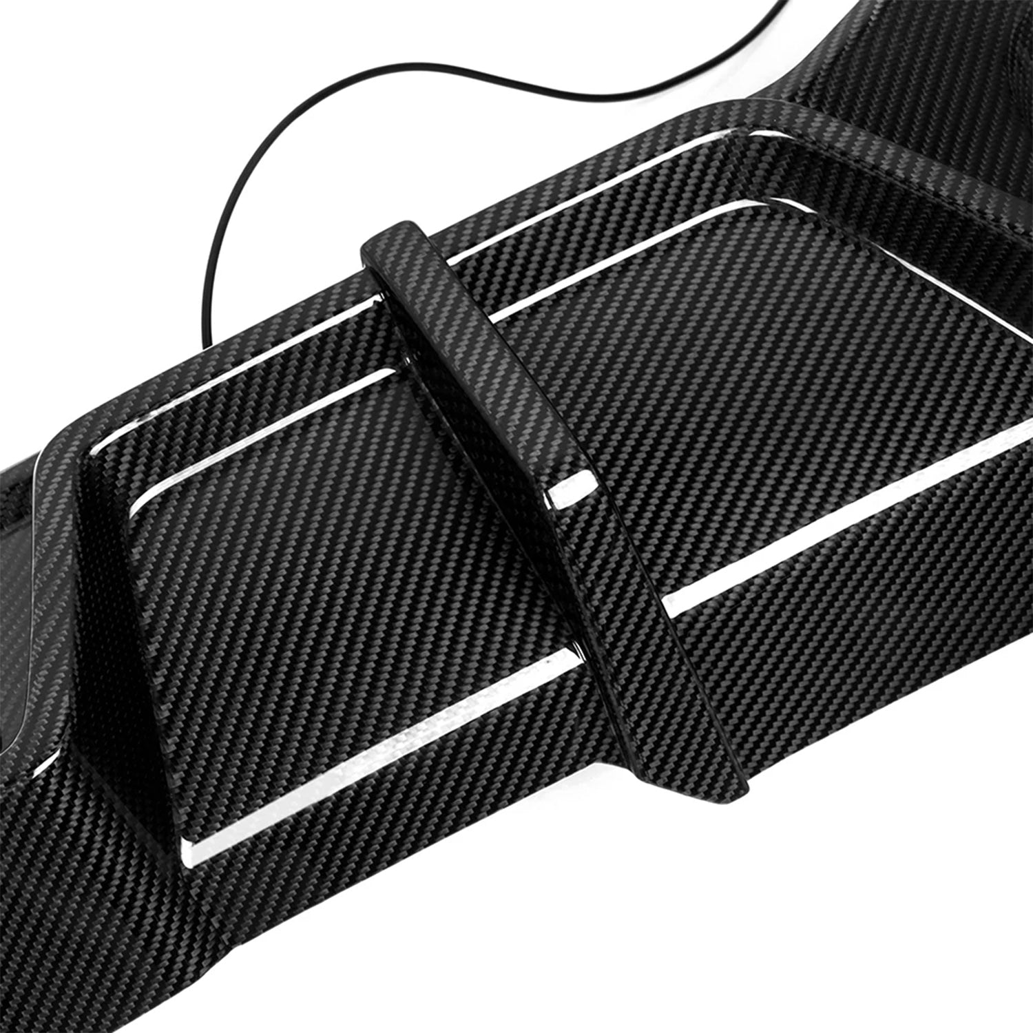SooQoo BMW F97 X3M & F98 X4M LCI Carbon Fibre Rear Diffuser