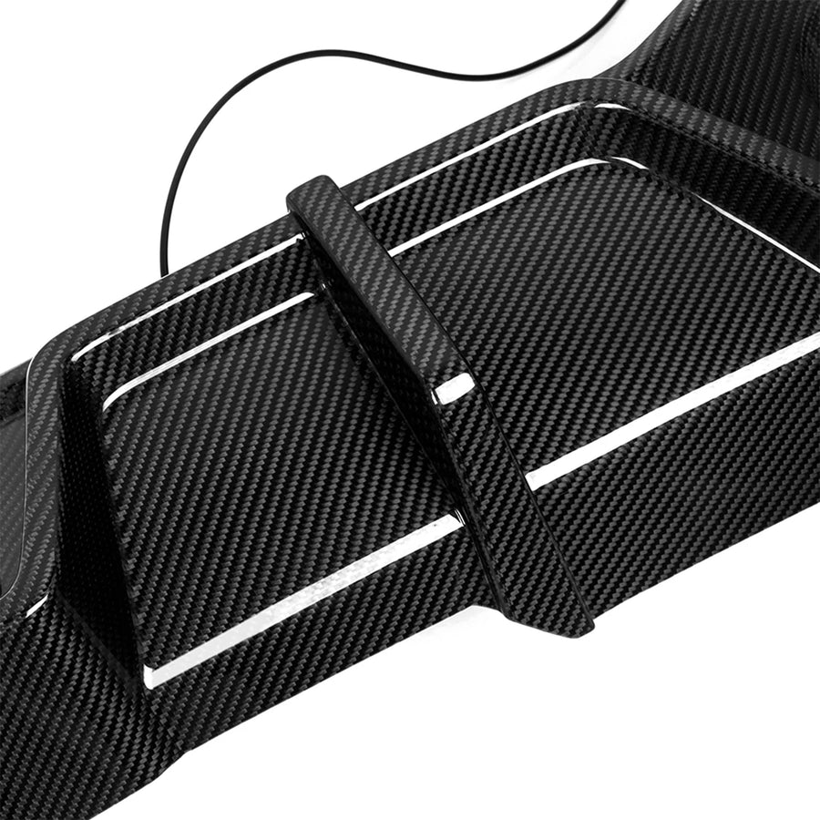 SooQoo BMW F97 X3M & F98 X4M LCI Carbon Fibre Rear Diffuser