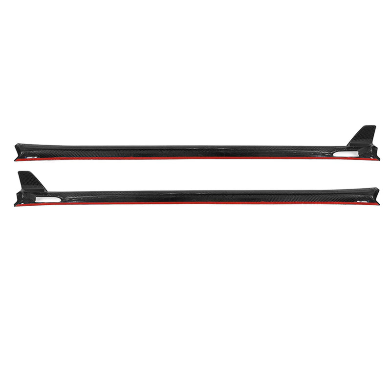 SooQoo BMW F97 X3M & F98 X4M SQ-B Carbon Fibre Side Skirts