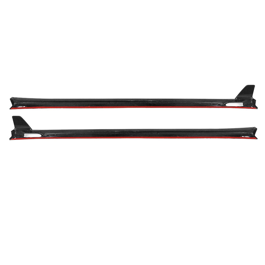SooQoo BMW F97 X3M & F98 X4M SQ-B Carbon Fibre Side Skirts