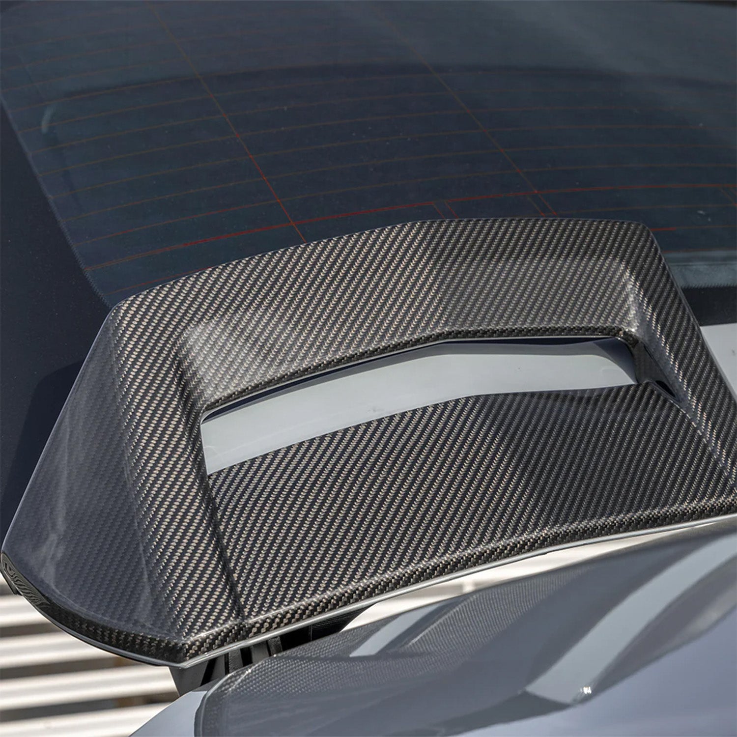 SooQoo BMW F98 X4M Aggressive Carbon Fibre Roof Spoiler